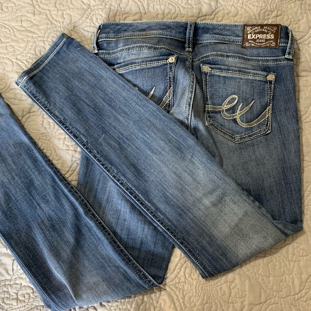 Express Stella Skinny Low rise Size 6R